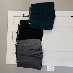 3 pair of athletic works shorts